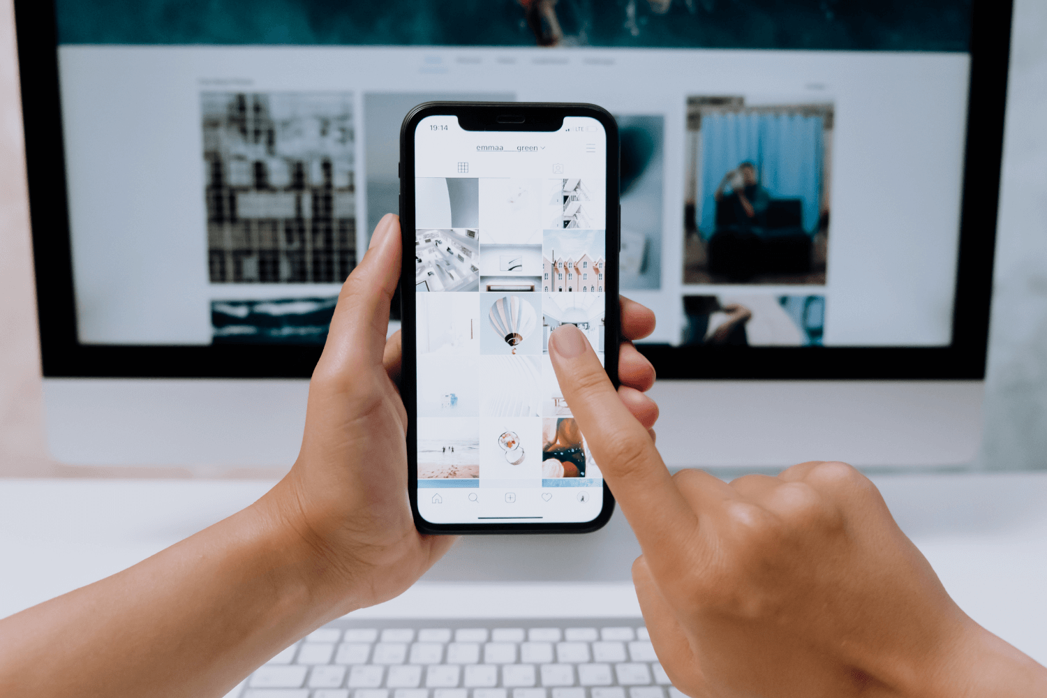 Instagram analytics showing follower growth contrasted with actionable business metrics